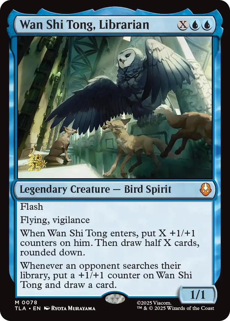 Wan Shi Tong, Librarian [Avatar: The Last Airbender Prerelease Cards]-1