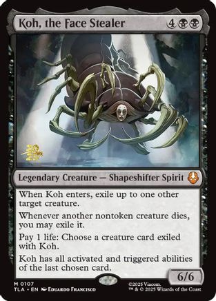 Koh, the Face Stealer [Avatar: The Last Airbender Prerelease Cards]-1