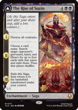 The Rise of Sozin [Avatar: The Last Airbender Prerelease Cards]-1