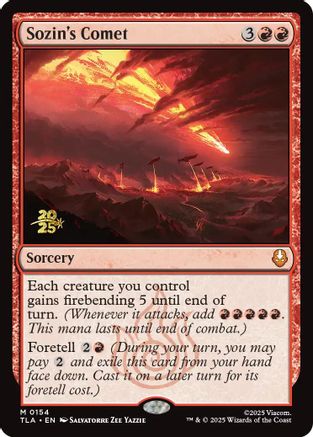 Sozin's Comet [Avatar: The Last Airbender Prerelease Cards]-1
