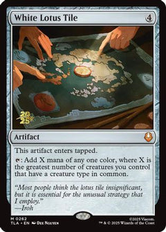 White Lotus Tile (PRE-262) - Prerelease Cards Foil-1