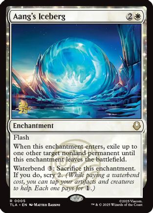 Aang's Iceberg [Avatar: The Last Airbender Prerelease Cards]-1