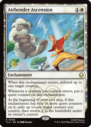 Airbender Ascension [Avatar: The Last Airbender Prerelease Cards]