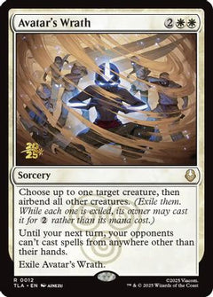 Avatar's Wrath [Avatar: The Last Airbender Prerelease Cards]-1