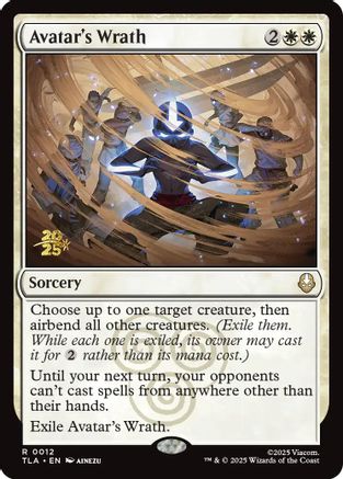 Avatar's Wrath [Avatar: The Last Airbender Prerelease Cards]-1