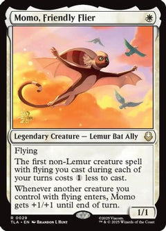 Momo, Friendly Flier [Avatar: The Last Airbender Prerelease Cards]-1