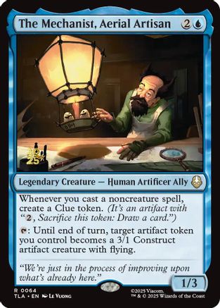 The Mechanist, Aerial Artisan [Avatar: The Last Airbender Prerelease Cards]-1
