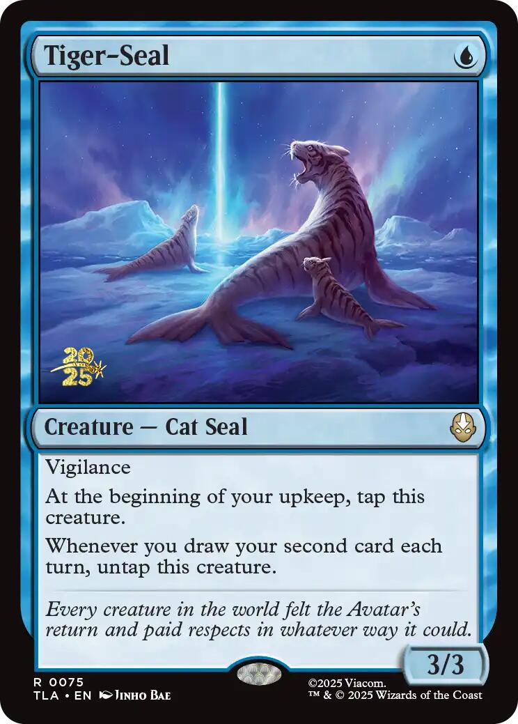 Tiger-Seal [Avatar: The Last Airbender Prerelease Cards]-1