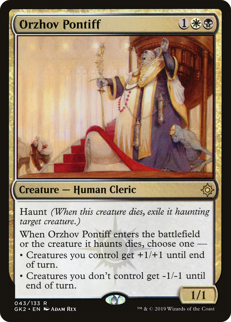 Orzhov Pontiff [Ravnica Allegiance Guild Kit]-1