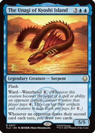 The Unagi of Kyoshi Island (PRE-077) - Prerelease Cards Foil-1