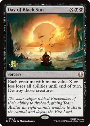 Day of Black Sun [Avatar: The Last Airbender Prerelease Cards]-1