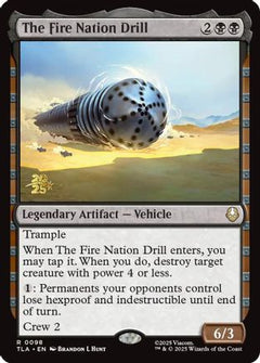 The Fire Nation Drill (PRE-098) - Prerelease Cards Foil-1
