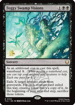 Foggy Swamp Visions [Avatar: The Last Airbender Prerelease Cards]-1