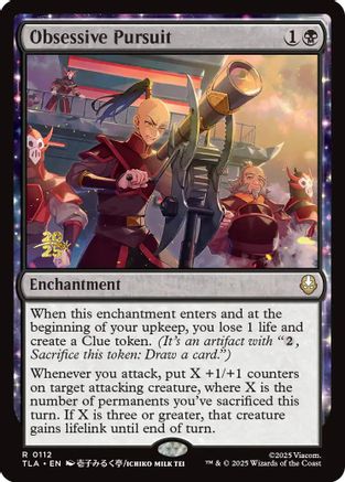 Obsessive Pursuit [Avatar: The Last Airbender Prerelease Cards]-1