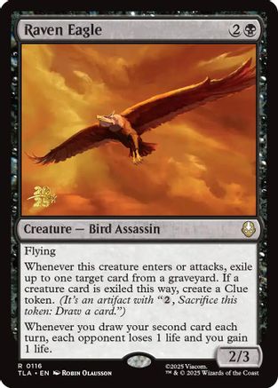 Raven Eagle [Avatar: The Last Airbender Prerelease Cards]-1