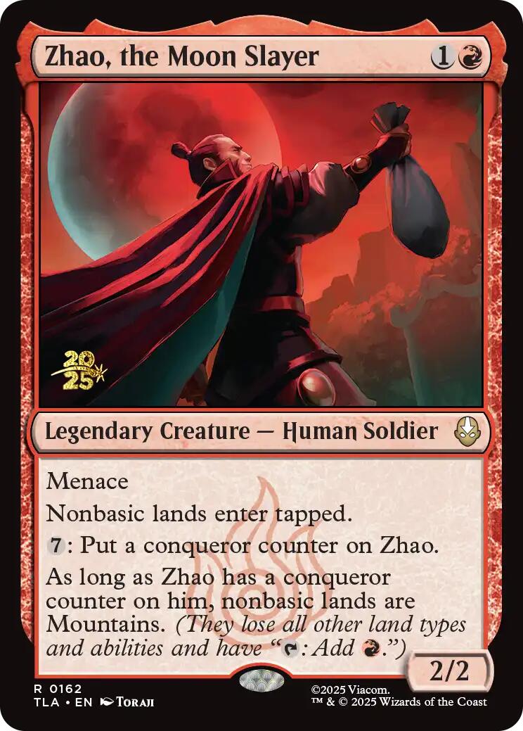 Zhao, the Moon Slayer [Avatar: The Last Airbender Prerelease Cards]-1