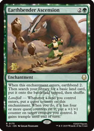 Earthbender Ascension [Avatar: The Last Airbender Prerelease Cards]-1