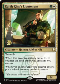 Earth King's Lieutenant [Avatar: The Last Airbender Prerelease Cards]-1