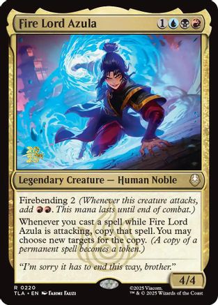 Fire Lord Azula [Avatar: The Last Airbender Prerelease Cards]-1