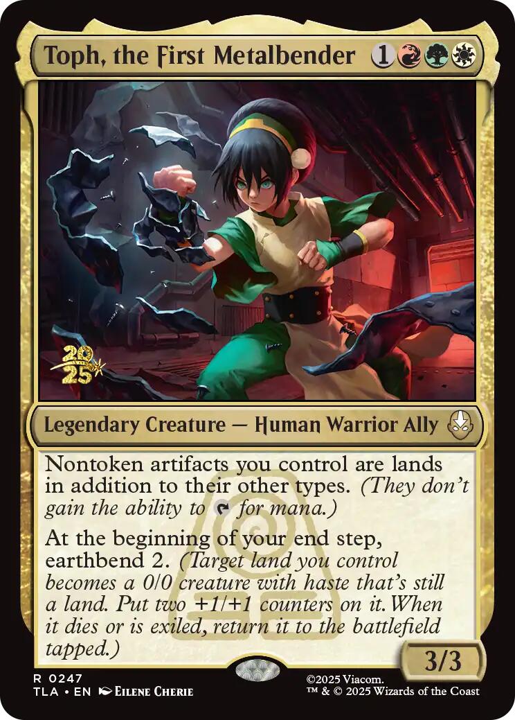 Toph, the First Metalbender [Avatar: The Last Airbender Prerelease Cards]-1