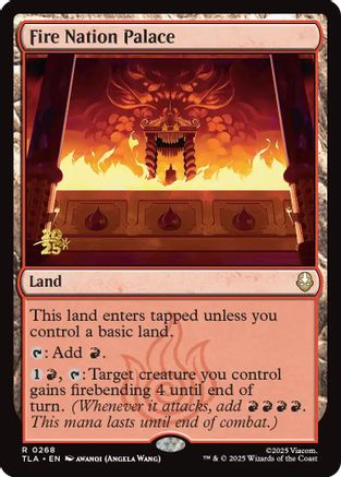 Fire Nation Palace [Avatar: The Last Airbender Prerelease Cards]-1