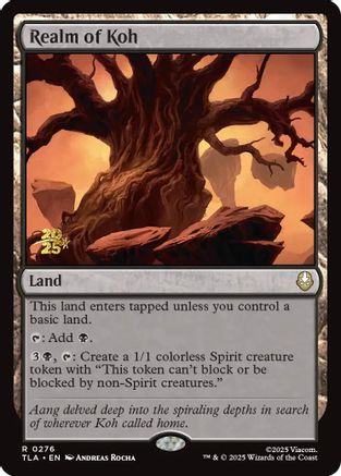 Realm of Koh [Avatar: The Last Airbender Prerelease Cards]-1