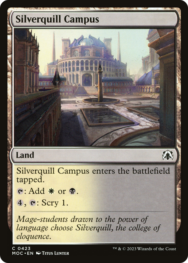 Silverquill Campus [March of the Machine Commander]-1