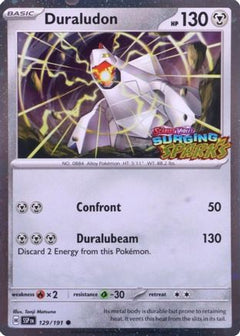 Duraludon (Surging Sparks) 129  - Holofoil Miscellaneous Cards & Products - Common-1