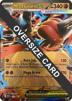 Mega Lucario ex (012) (Jumbo Card) [Mega Evolution Promo]-1