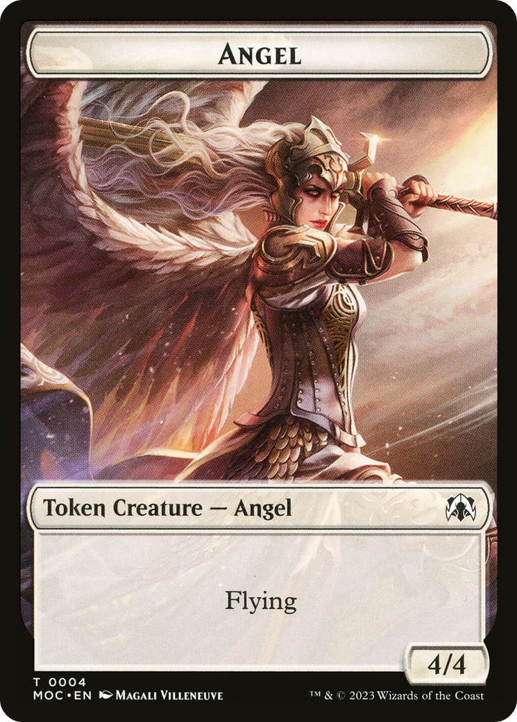 Angel (TMOC-004) - March of the Machine Commander Tokens-1