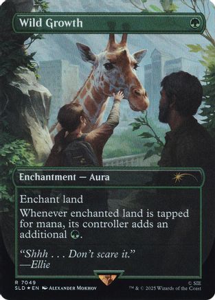 Wild Growth (Rainbow Foil) (SLD-7049) - Secret Lair Drop Series Foil-1