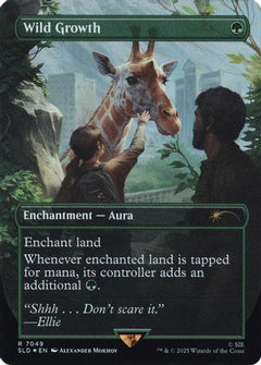 Wild Growth (Rainbow Foil) (SLD-7049) - Secret Lair Drop Series Foil-1
