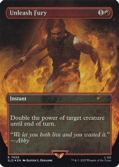 Unleash Fury (Rainbow Foil) (SLD-7050) - Secret Lair Drop Series Foil-1