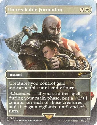 Unbreakable Formation (7052) (SLD-7052) - Secret Lair Drop Series Foil-1