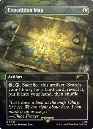 Expedition Map (SLD-7053) - Secret Lair Drop Series-1