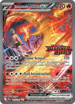 Team Rocket's Moltres ex (229/182) (Destined Rivals Stamp) [Miscellaneous Cards]-1