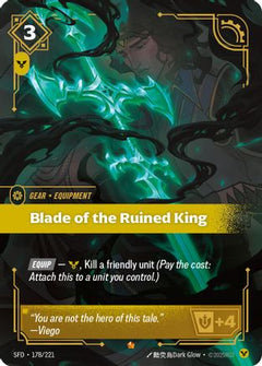 Blade of the Ruined King (178/221) - Spiritforged Foil-1