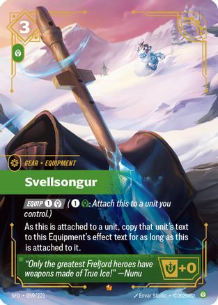 Svellsongur (059/221) - Spiritforged Foil-1