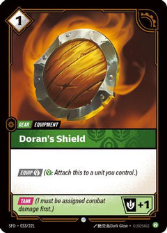 Doran's Shield (033/221) - Spiritforged Foil-1