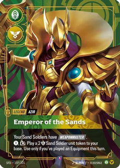 Azir - Emperor of the Sands (197/221) - Spiritforged Foil-1