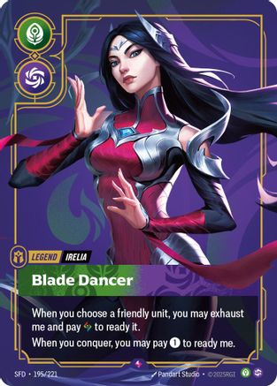 Irelia - Blade Dancer (195/221) - Spiritforged Foil-1