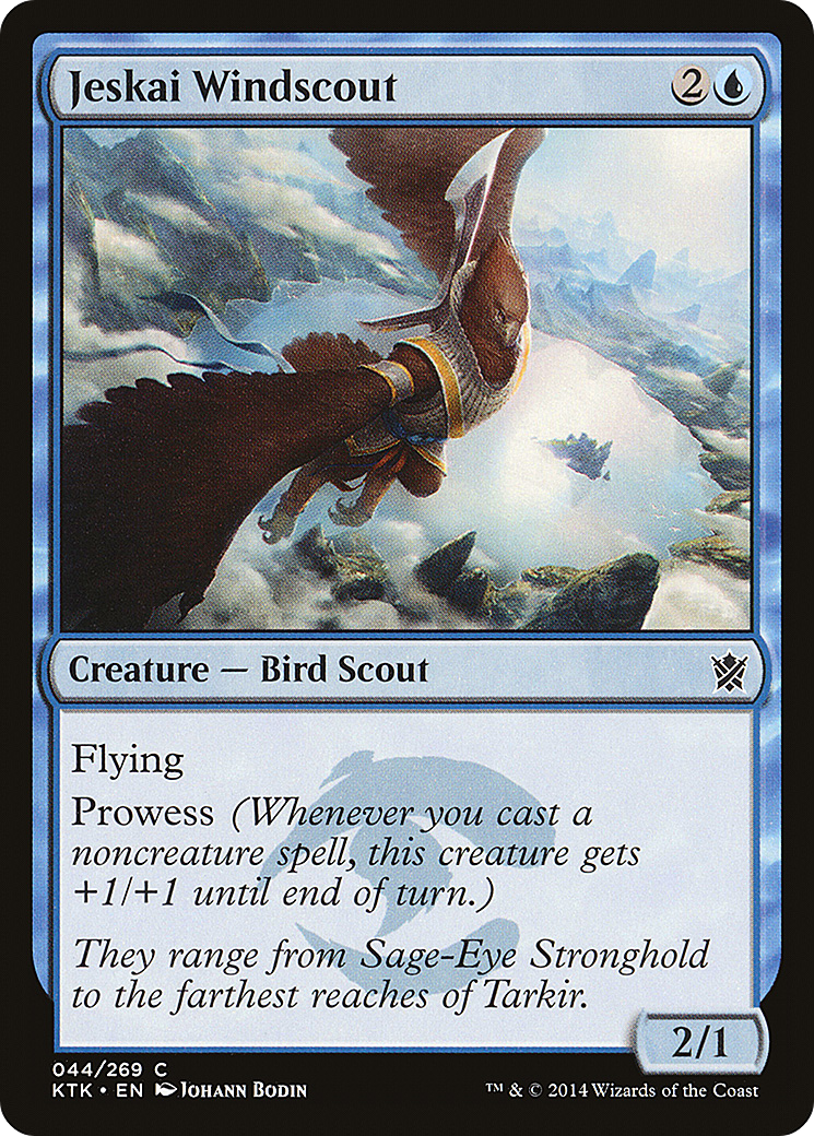 Jeskai Windscout [Khans of Tarkir]-1