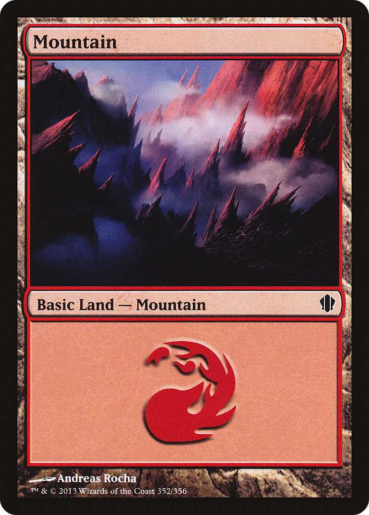 Mountain (352) [Commander 2013]-1
