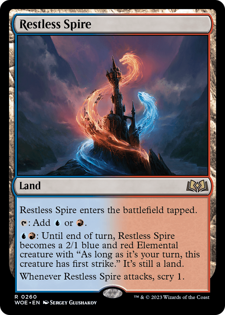 Restless Spire [Wilds of Eldraine]-1