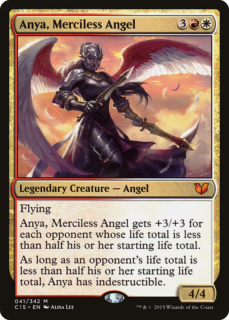 Anya, Merciless Angel [Commander 2015]-1