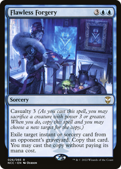 Flawless Forgery (Promo Pack) [Streets of New Capenna Commander Promos]-1