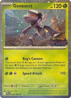 Genesect (Cosmos Holo) (Best Buy Exclusive) 008  - Holofoil Miscellaneous Cards & Products - Rare-1