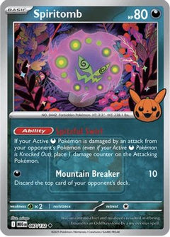 Spiritomb (Trick or Trade Stamped) 087  - Holofoil League & Championship Cards - Uncommon-1