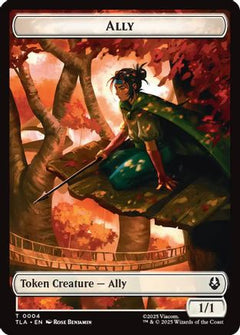 Ally (0004) // Clue (0015) Double-Sided Token [Avatar: The Last Airbender Tokens]-3
