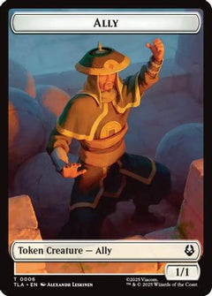 Ally (0006) // Clue (0017) Double-Sided Token [Avatar: The Last Airbender Tokens]-4